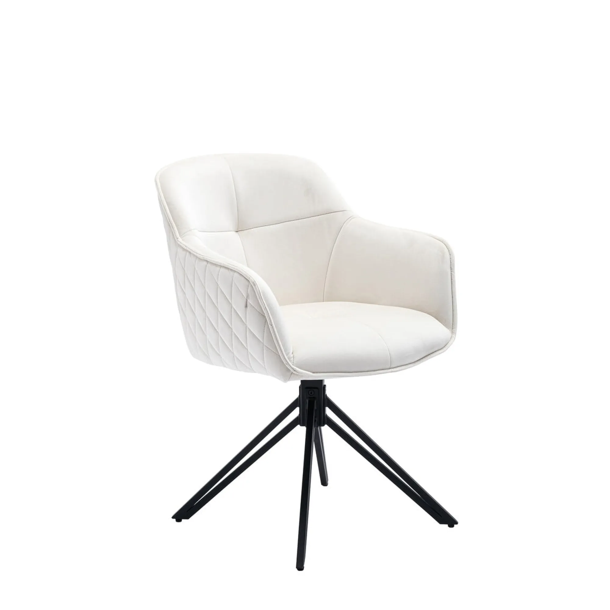 Eetkamerstoelen^Huisenthuis Armstoel Adele Beige