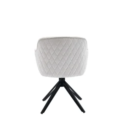 Eetkamerstoelen^Huisenthuis Armstoel Adele Beige
