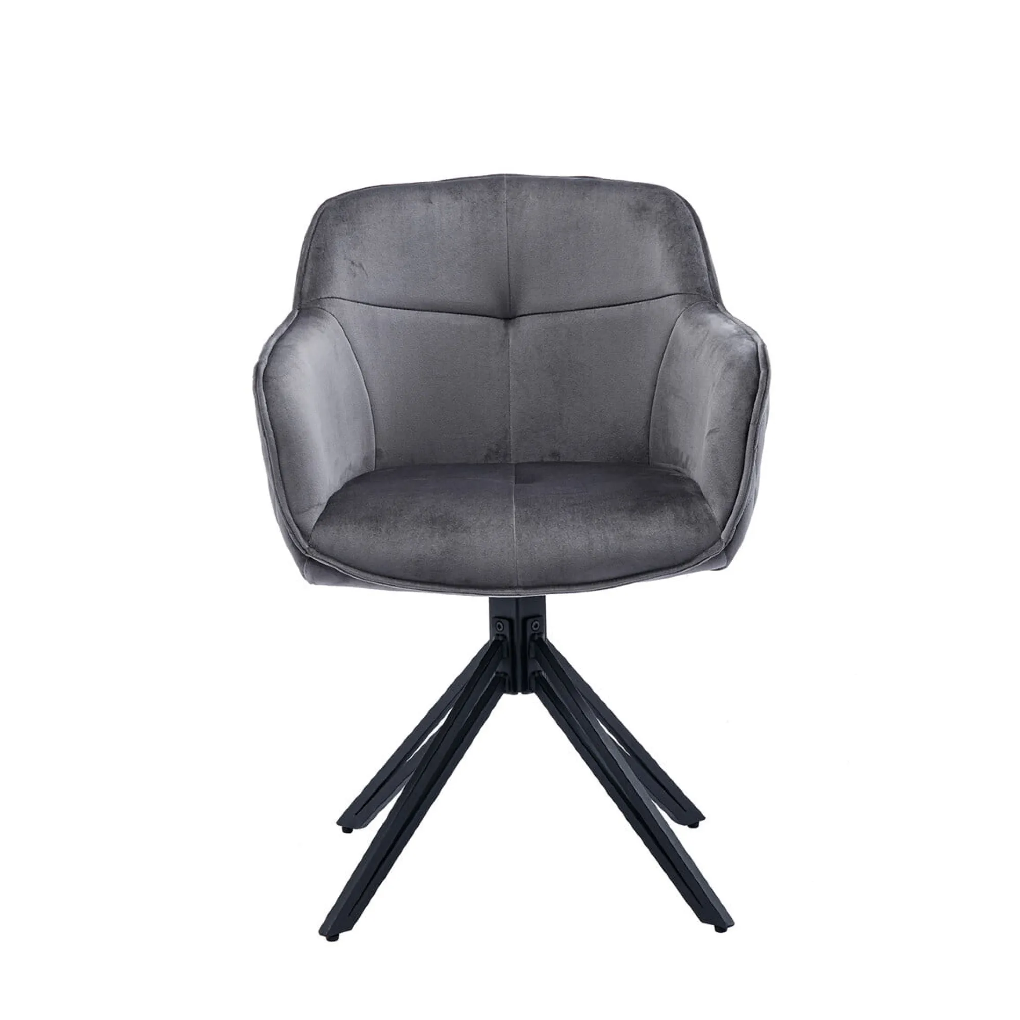 Eetkamerstoelen^Huisenthuis Armstoel Adele Grijs