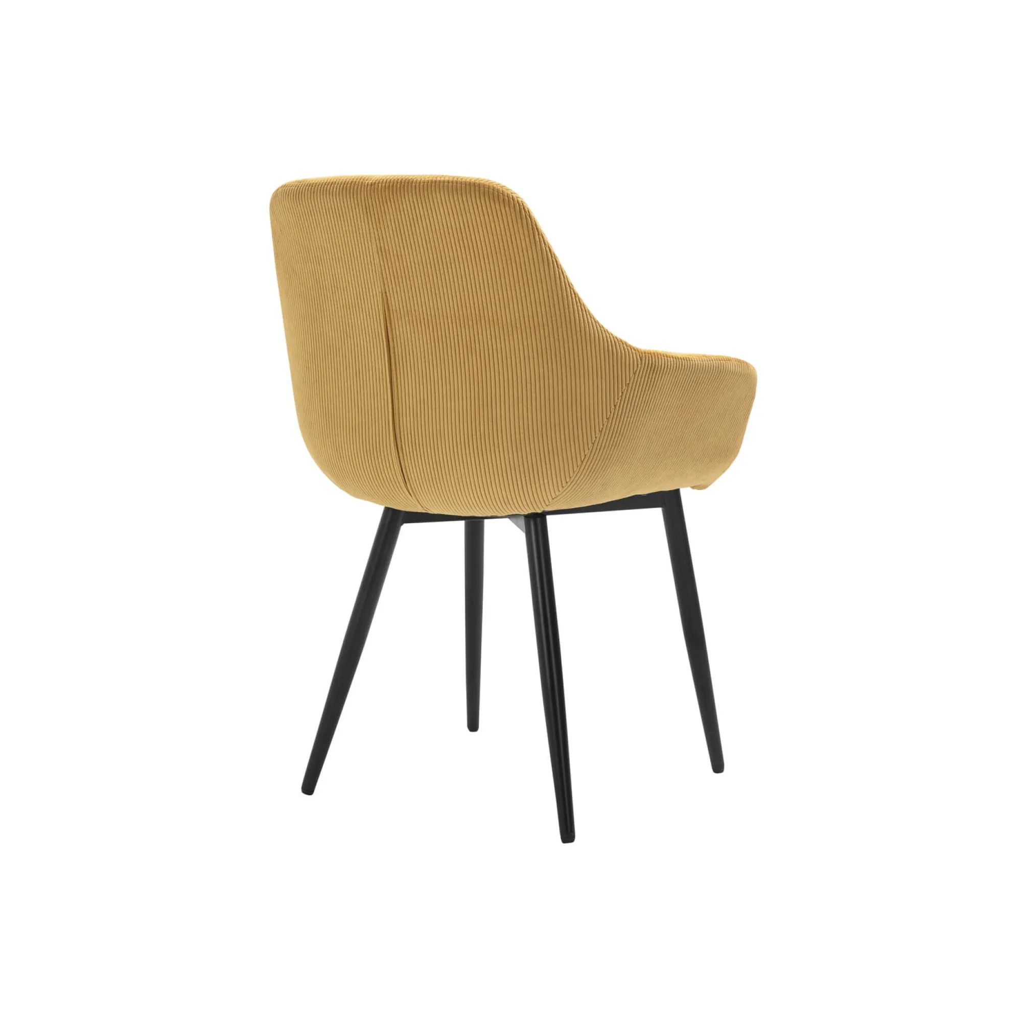 Eetkamerstoelen^Huisenthuis Armstoel Amine – Set van 2 Goud