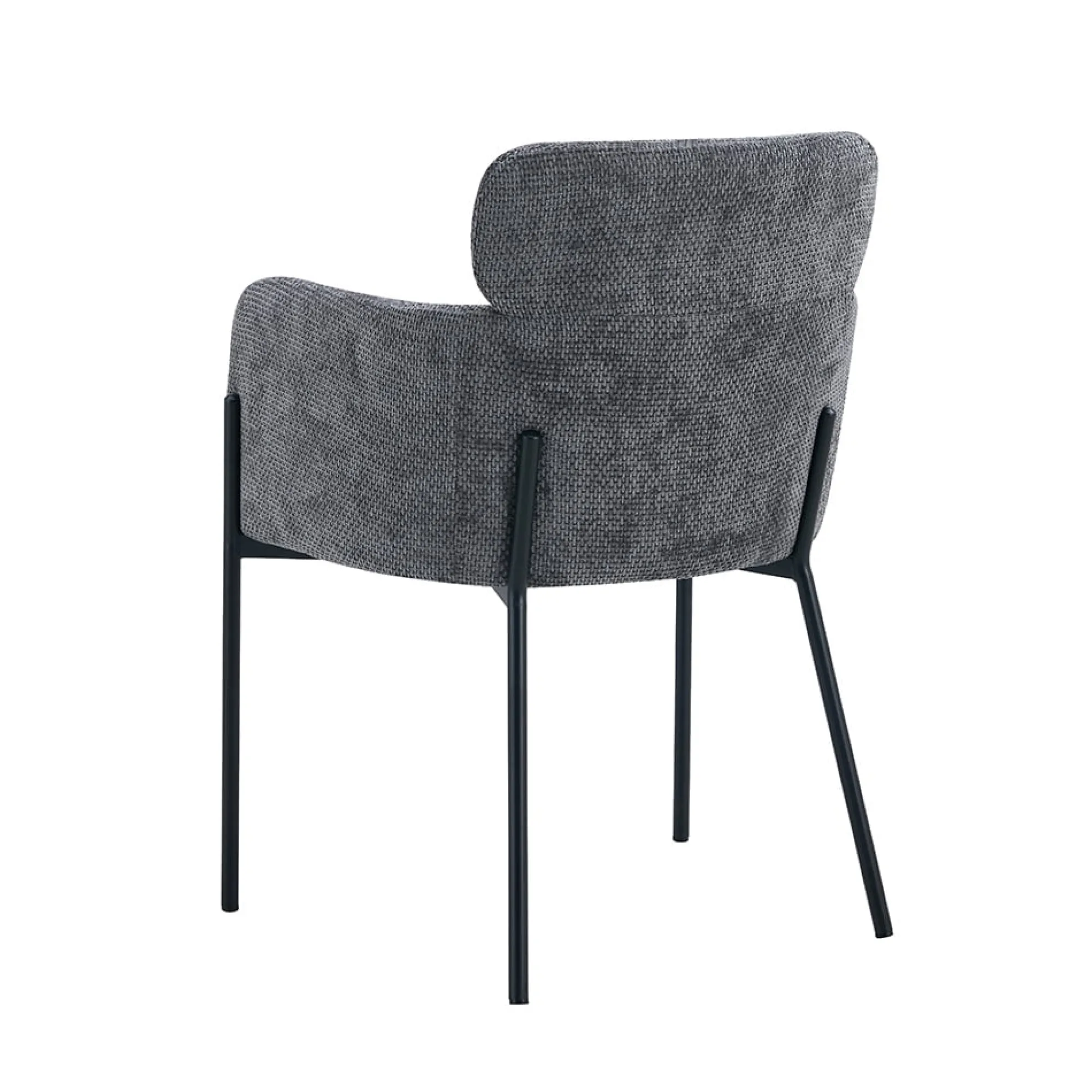 Eetkamerstoelen^Huisenthuis Armstoel Anneloes Grijs – Set van 2
