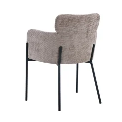 Eetkamerstoelen^Huisenthuis Armstoel Anneloes Zand – Set van 2