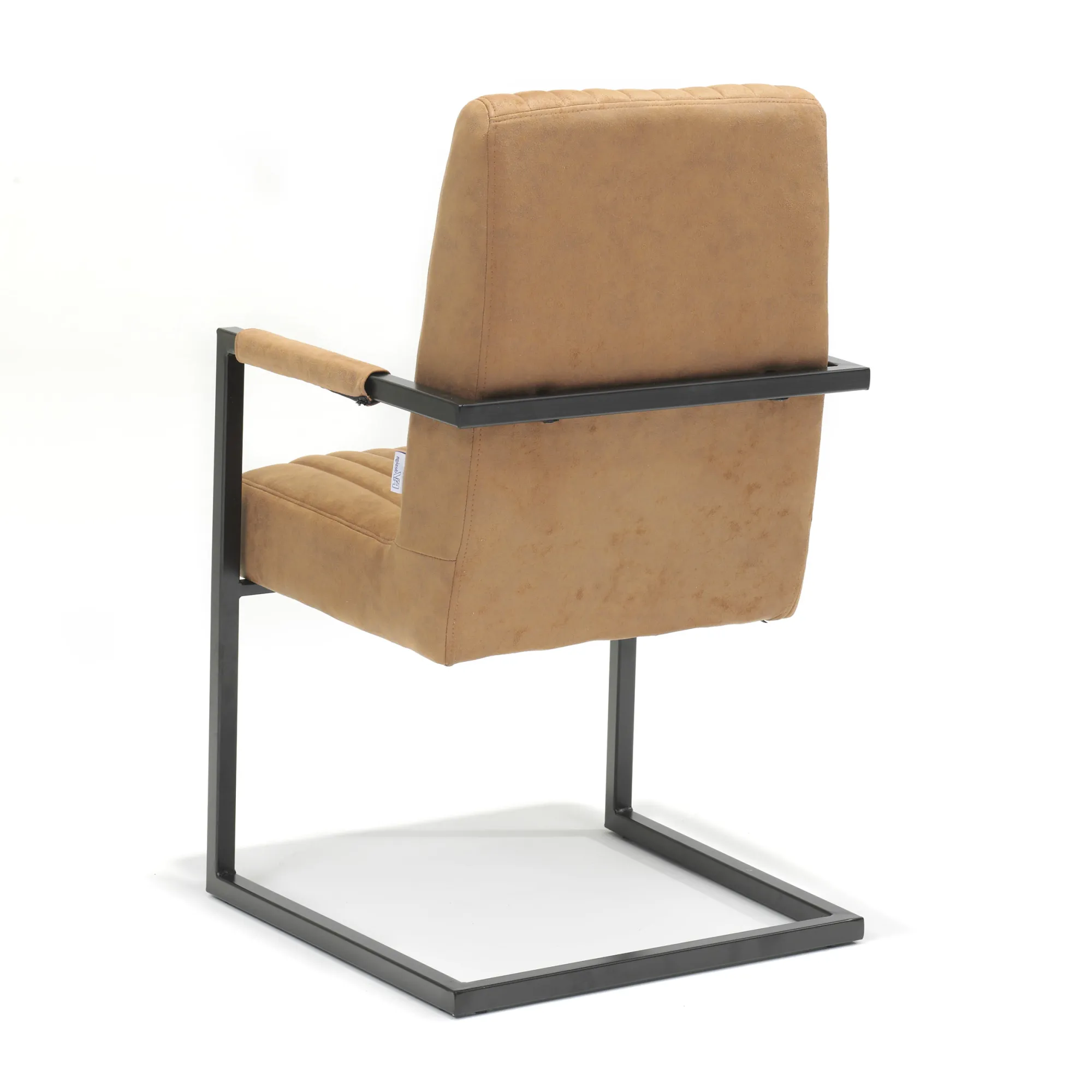 Eetkamerstoelen^Huisenthuis Armstoel Chloe – Set van 2 Cognac