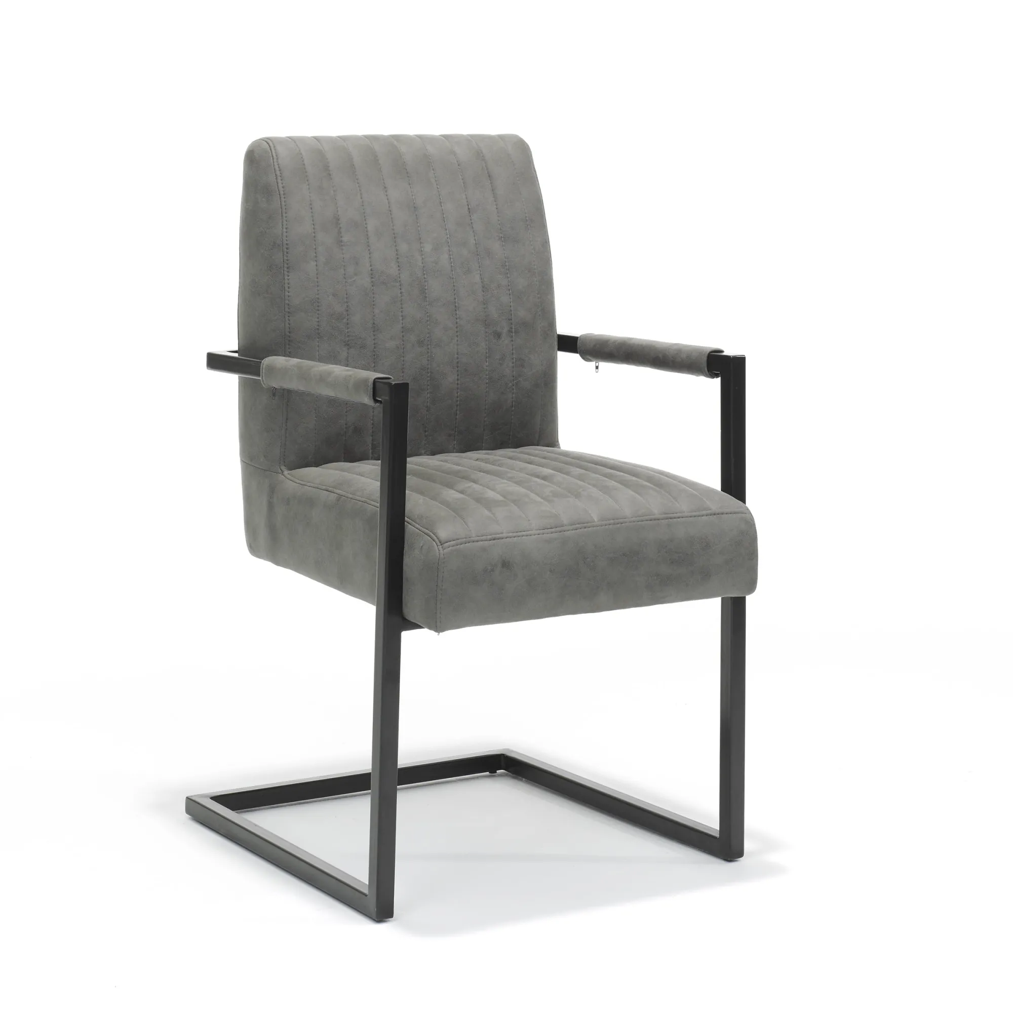 Eetkamerstoelen^Huisenthuis Armstoel Chloe – Set van 2 Steel