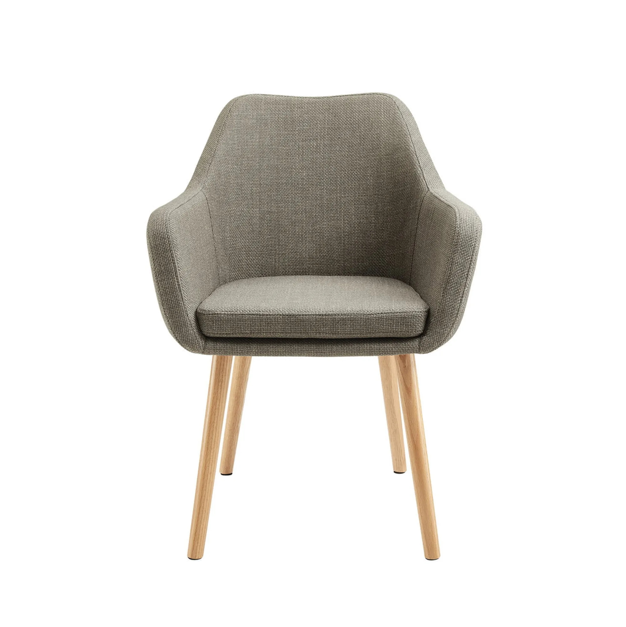 Eetkamerstoelen^Huisenthuis Armstoel Jonne Bruin