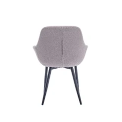 Eetkamerstoelen^Huisenthuis Armstoel Kate Bouclé – Set van 2 Taupe