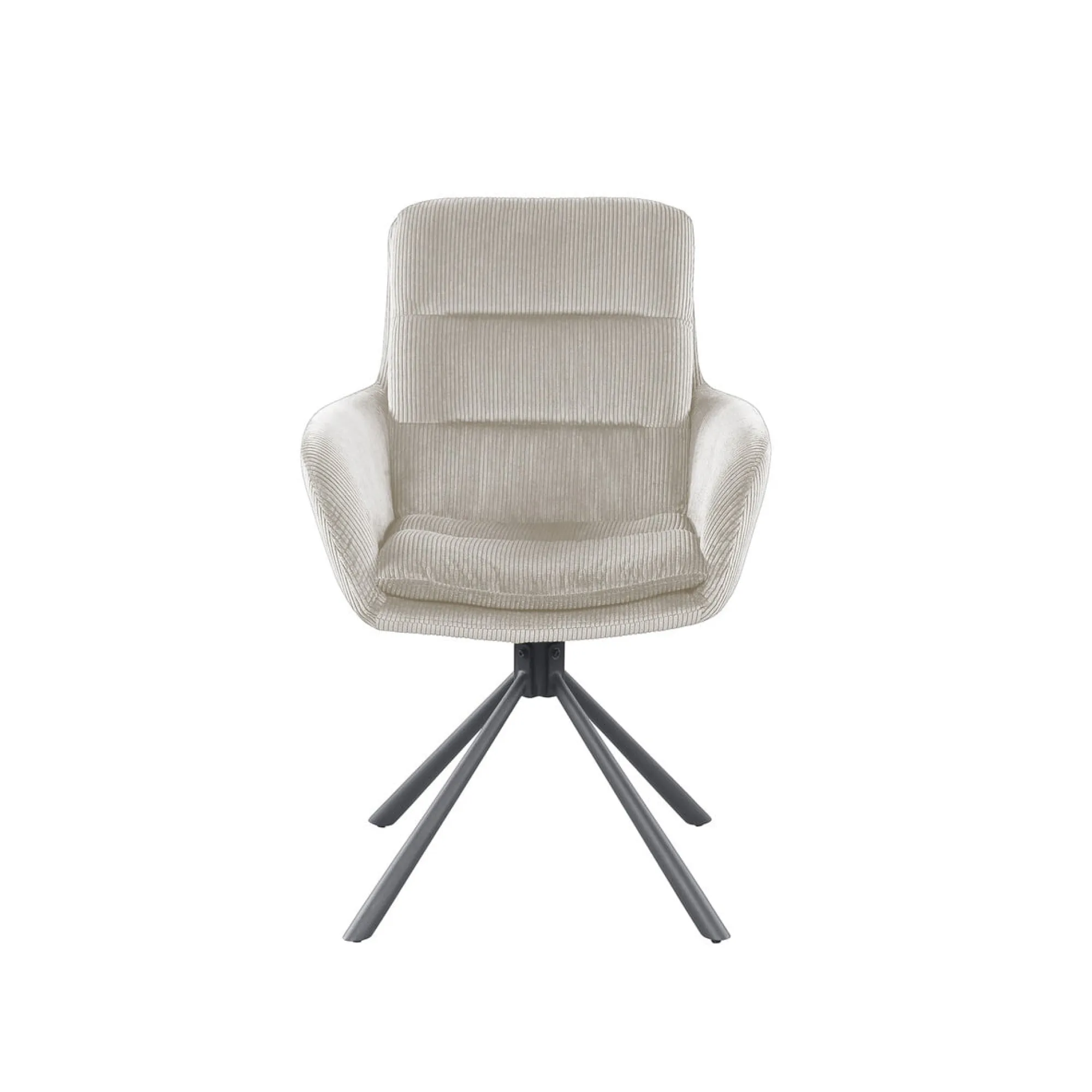 Eetkamerstoelen^Huisenthuis Armstoel Liora Beige