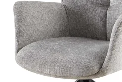 Eetkamerstoelen^Huisenthuis Armstoel Nestor Grijs – Set van 2
