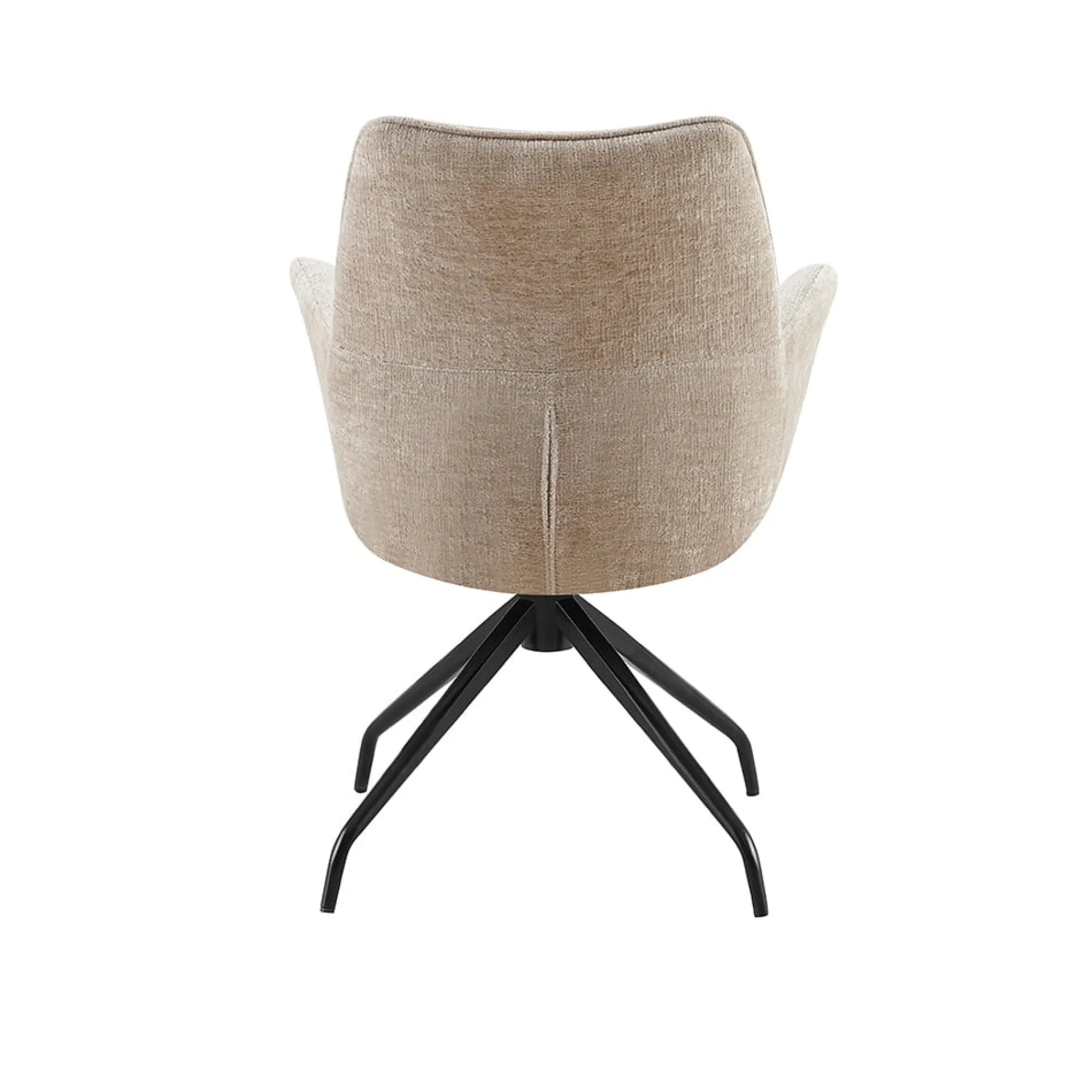 Eetkamerstoelen^Huisenthuis Armstoel Nestor Zand – Set van 2