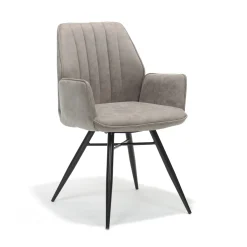 Eetkamerstoelen^Huisenthuis Armstoel Puk Pebble