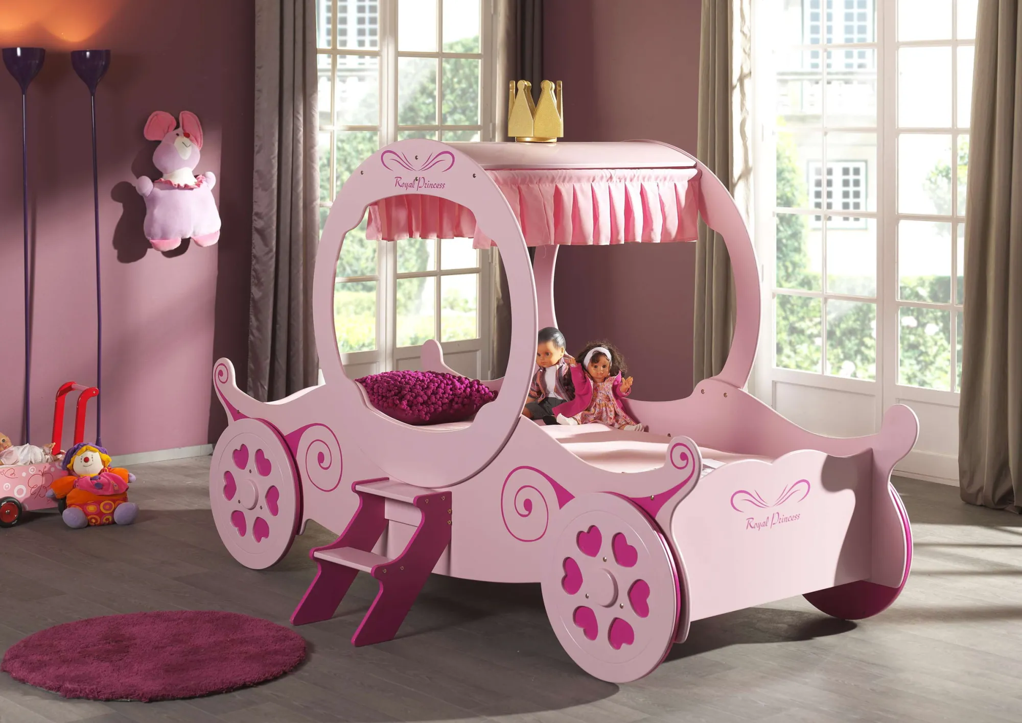 Kinderbedden^Huisenthuis Autobed Milou
