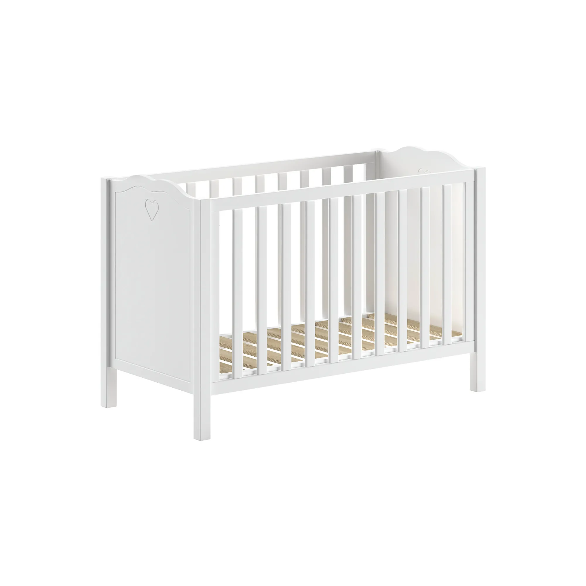 Babyledikanten^Huisenthuis Babybed Fenna Wit