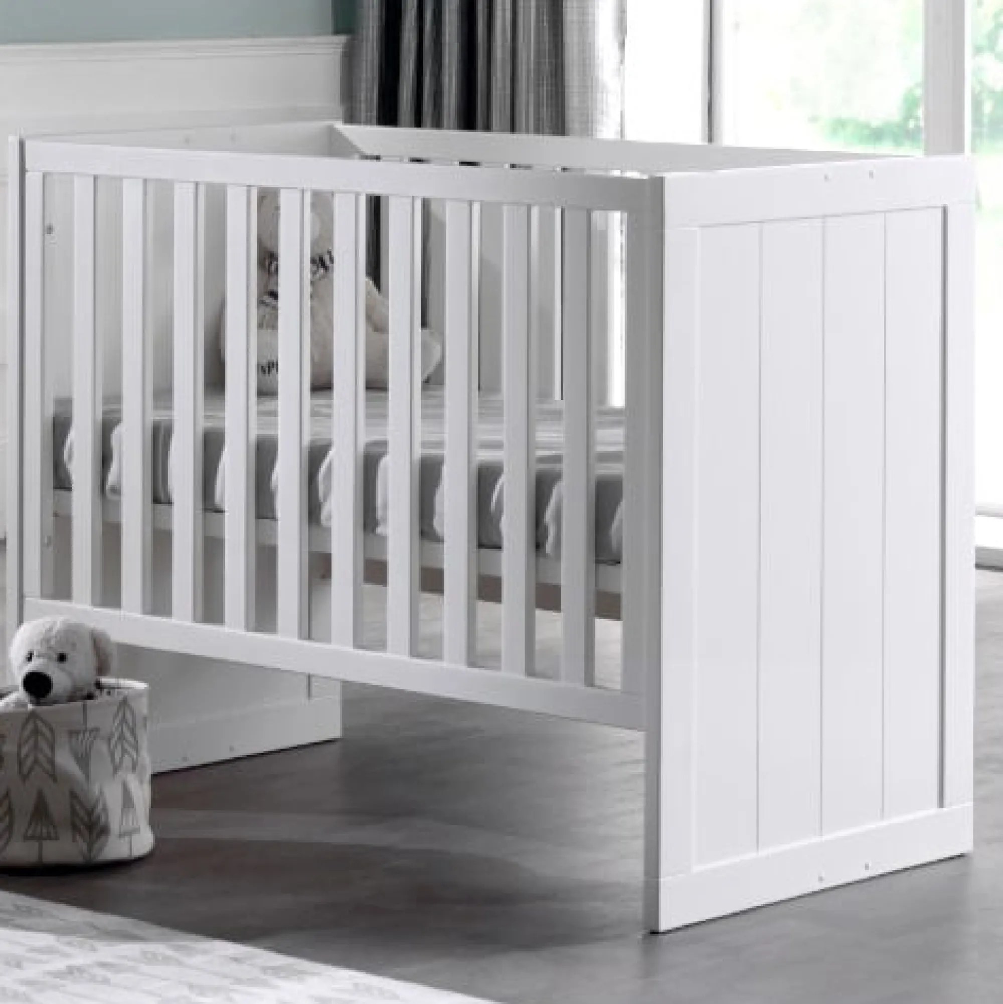 Babyledikanten^Huisenthuis Babybed Machiel Wit