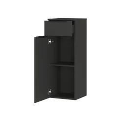 Badkamerkasten^Huisenthuis Badkamer Kolomkast Waldorf Grafiet 93 cm