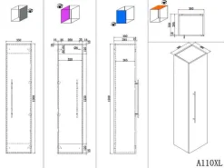 Badkamerkasten^Huisenthuis Badkamerkast Bilbao 150 cm Eiken
