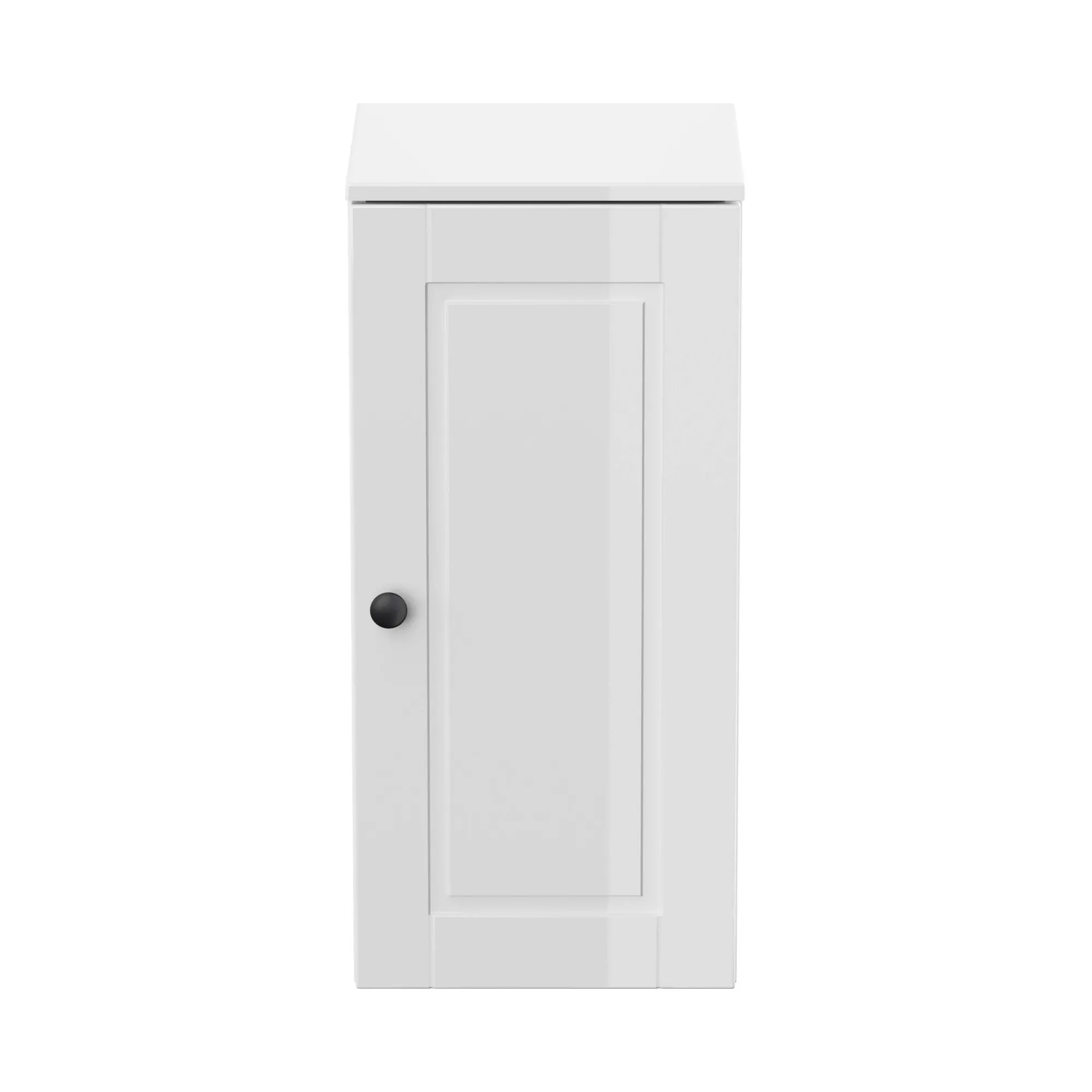 Badkamerkasten^Huisenthuis Badkamerkast Borneo Hoogglans 75 cm Wit