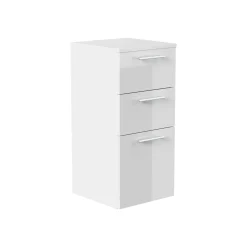Badkamerkasten^Huisenthuis Badkamerkast Houston Hoogglans 75 cm Wit