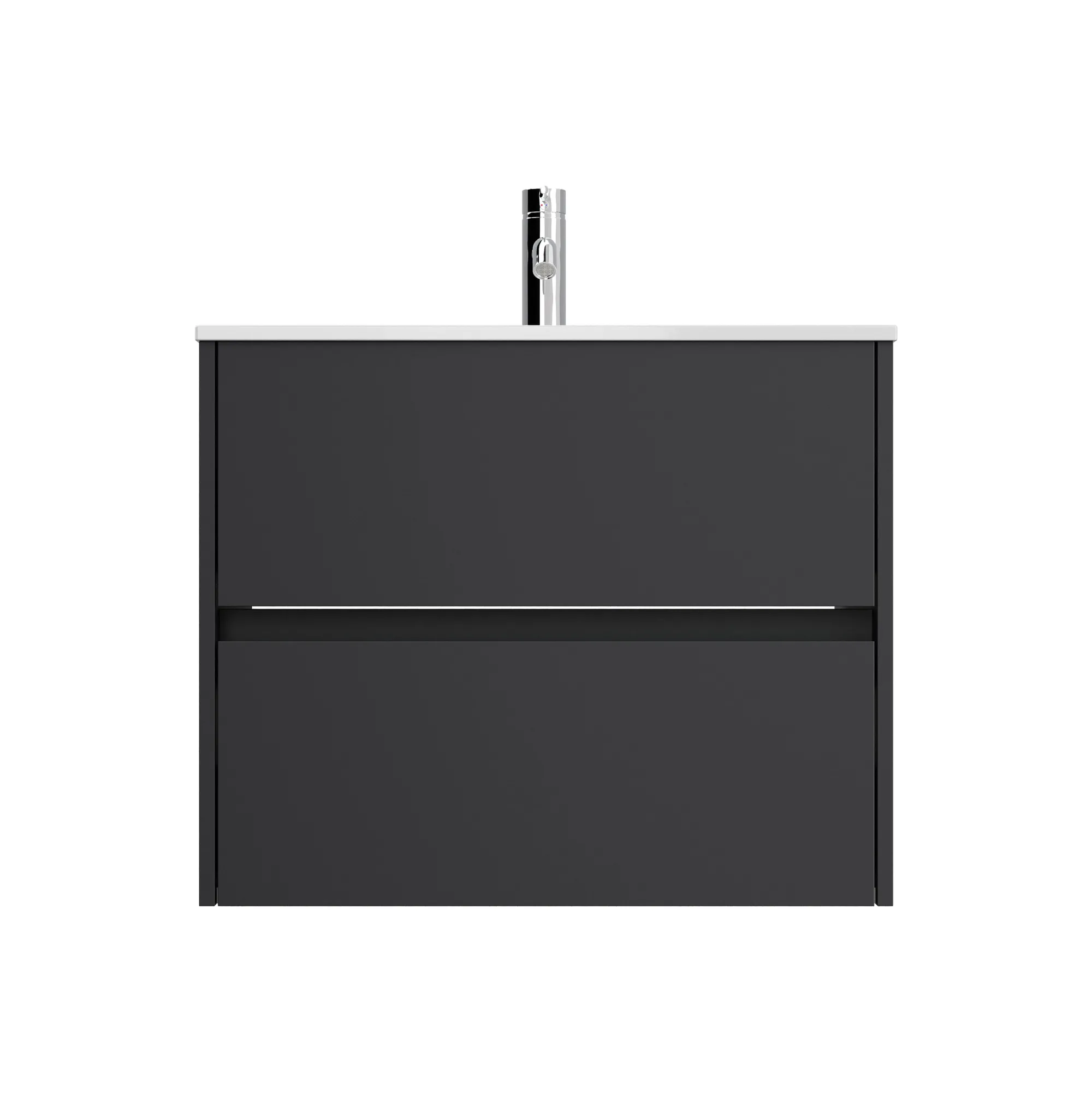 Wastafelkasten^Huisenthuis Badmeubel Phoenix 70 cm Grafiet