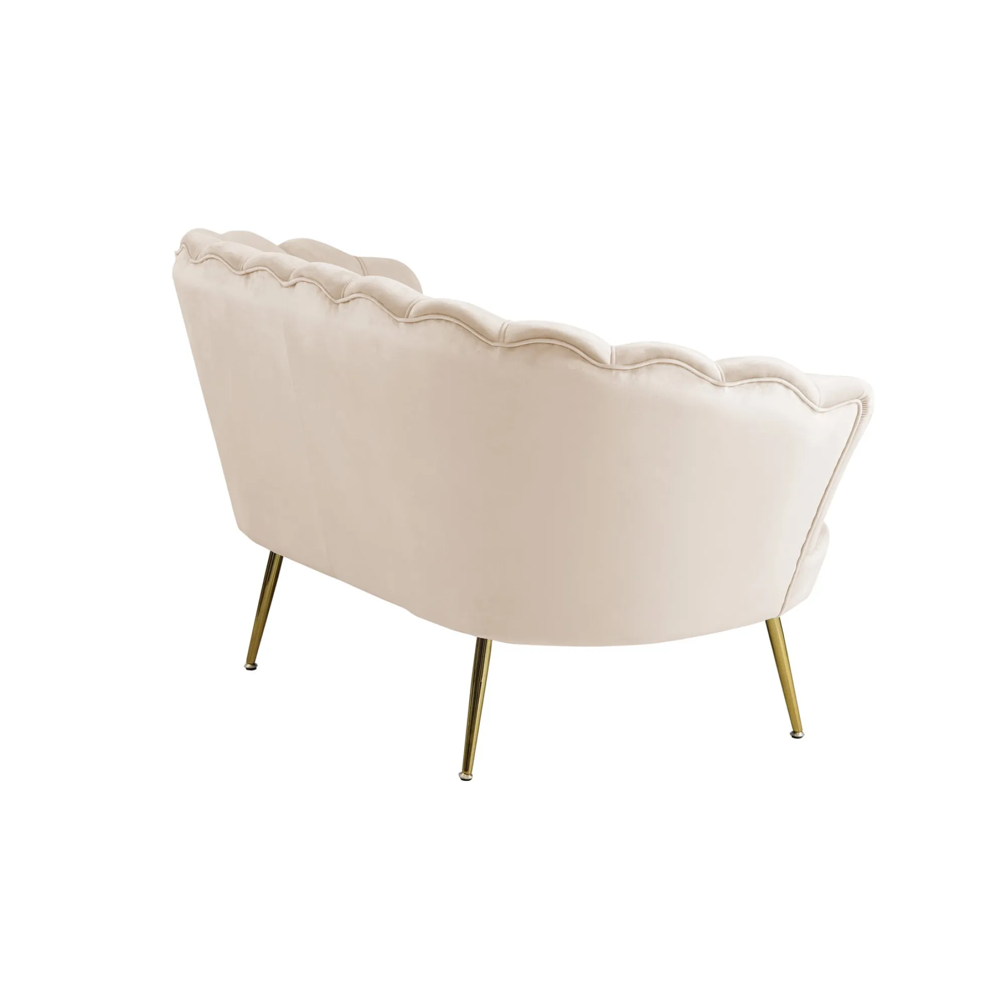 Banken^Huisenthuis Bank Chanelle Velvet 136 cm Beige