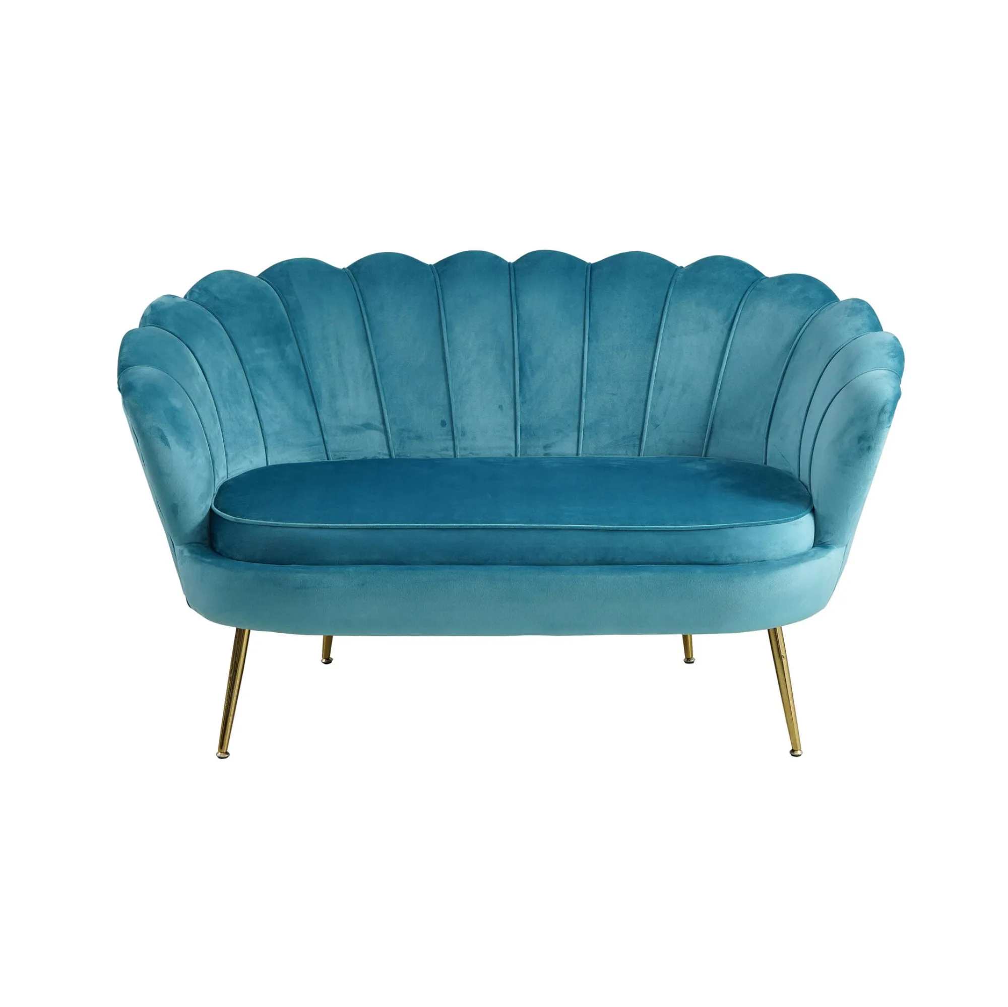 Banken^Huisenthuis Bank Chanelle Velvet 136 cm Blauw