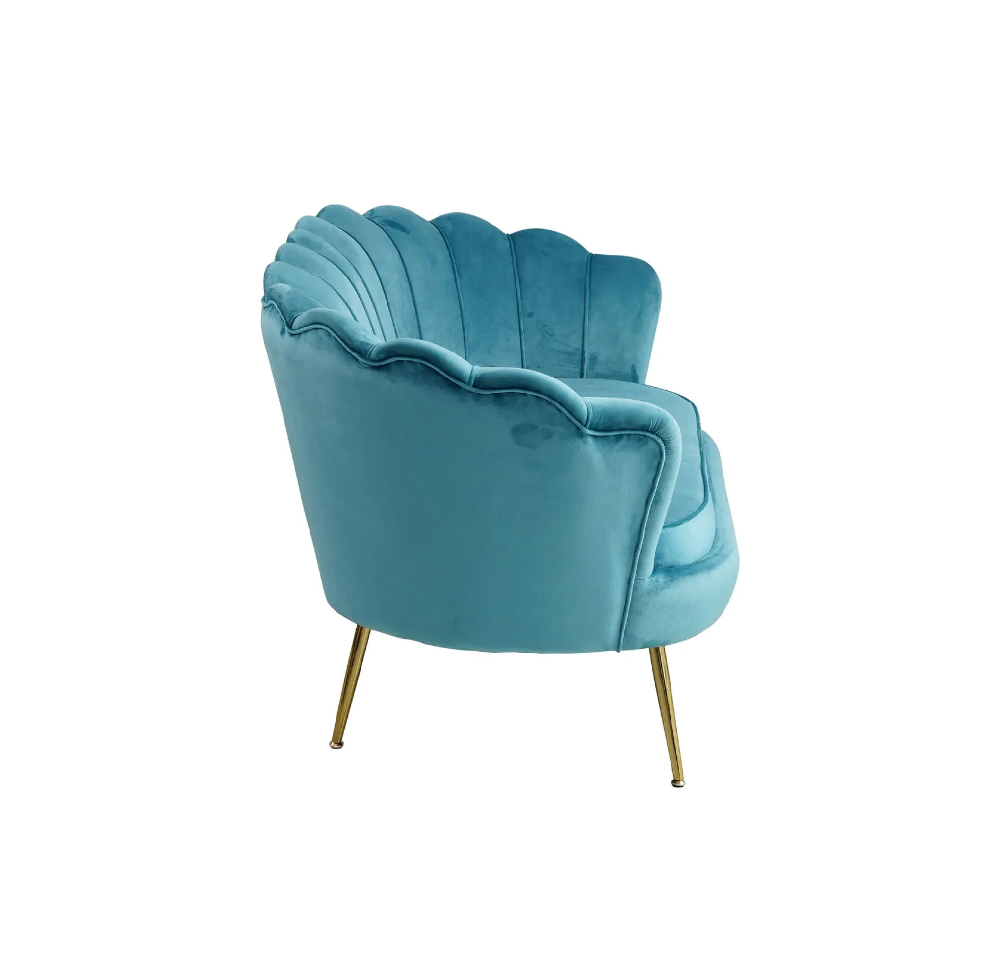Banken^Huisenthuis Bank Chanelle Velvet 136 cm Blauw
