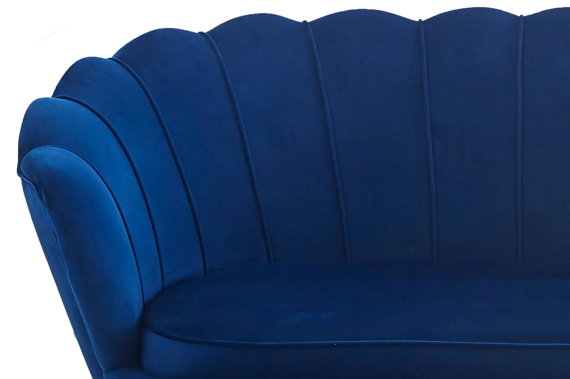 Banken^Huisenthuis Bank Chanelle Velvet 136 cm Donkerblauw