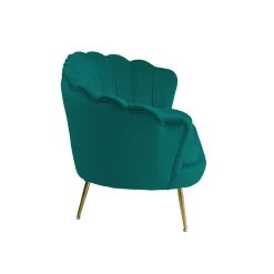 Banken^Huisenthuis Bank Chanelle Velvet 136 cm Groen