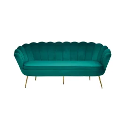 Banken^Huisenthuis Bank Chanelle Velvet 180 cm Groen