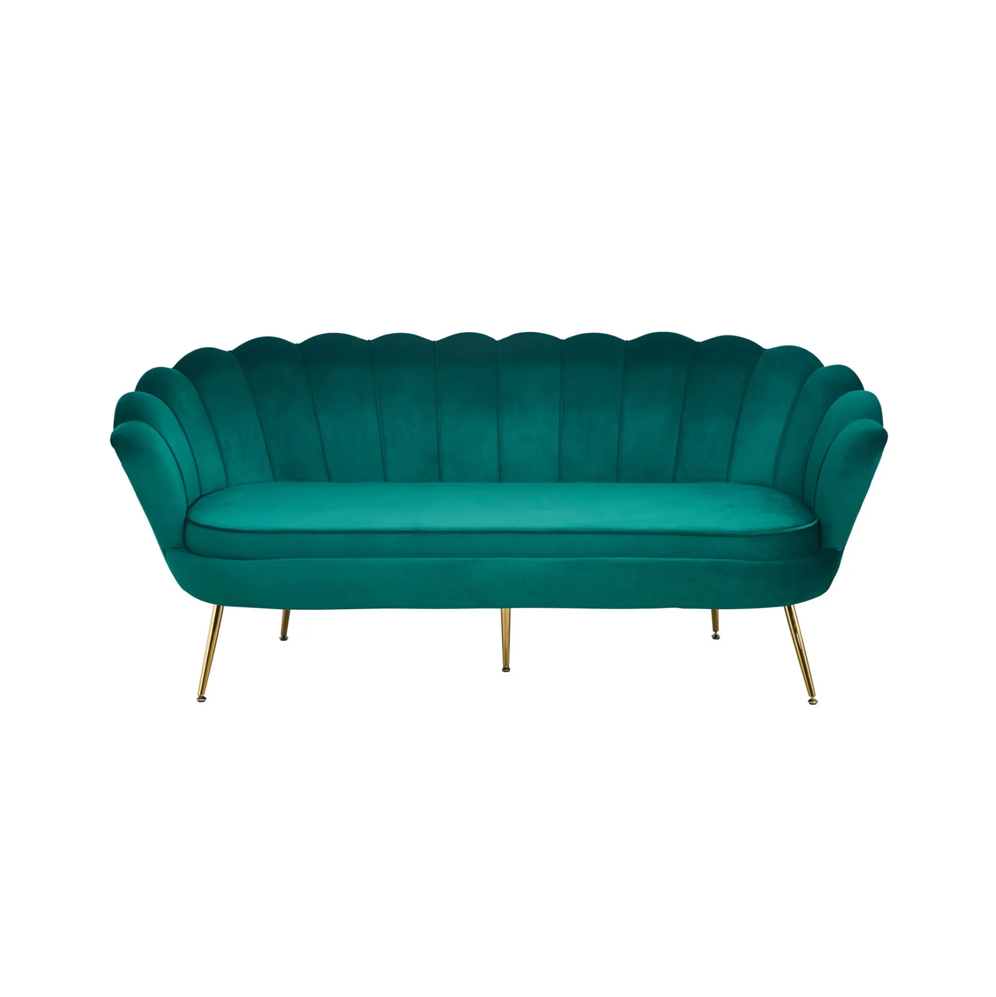 Banken^Huisenthuis Bank Chanelle Velvet 180 cm Groen