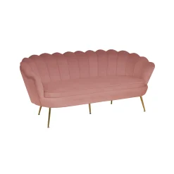 Banken^Huisenthuis Bank Chanelle Velvet 180 cm Roze