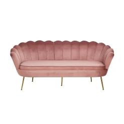 Banken^Huisenthuis Bank Chanelle Velvet 180 cm Roze