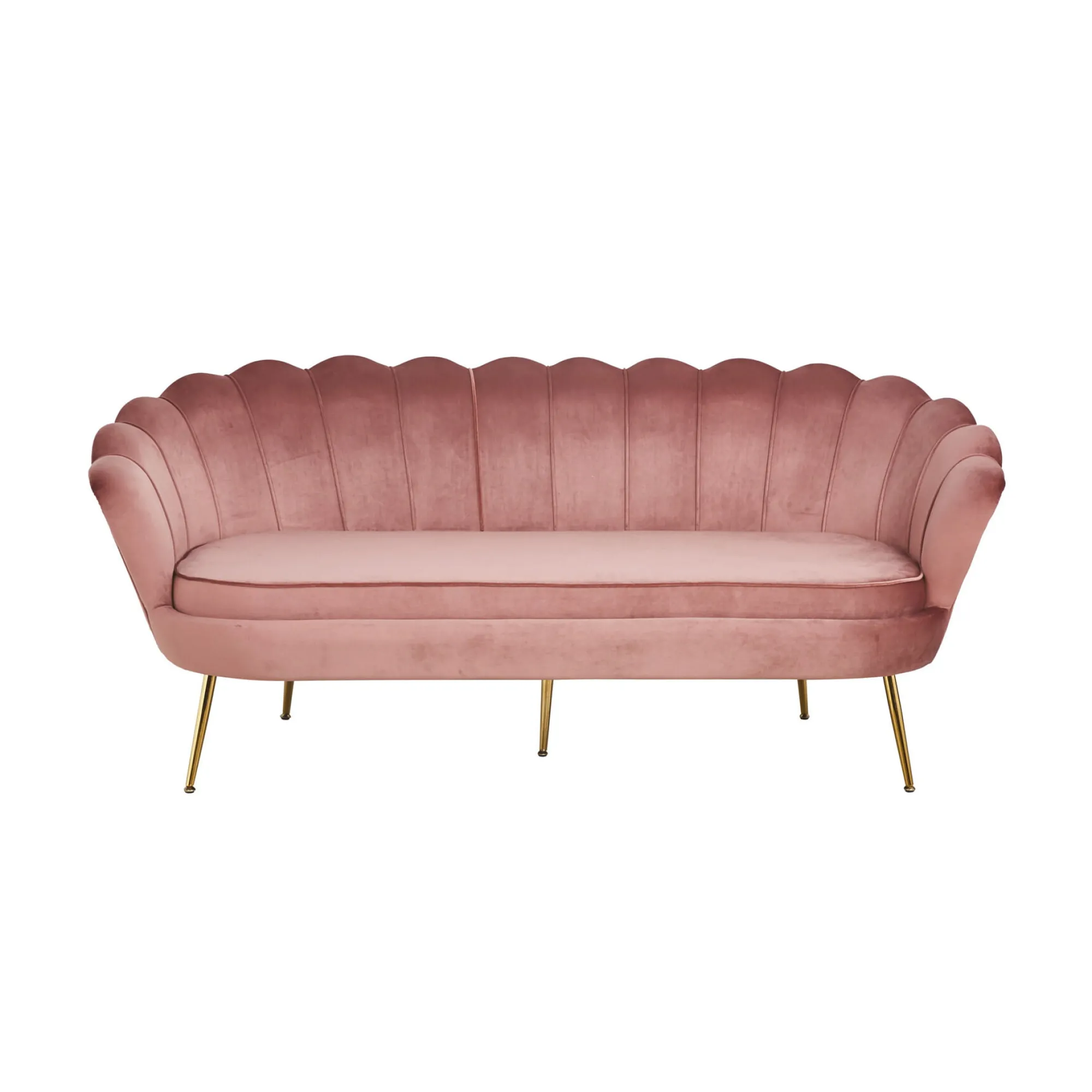 Banken^Huisenthuis Bank Chanelle Velvet 180 cm Roze