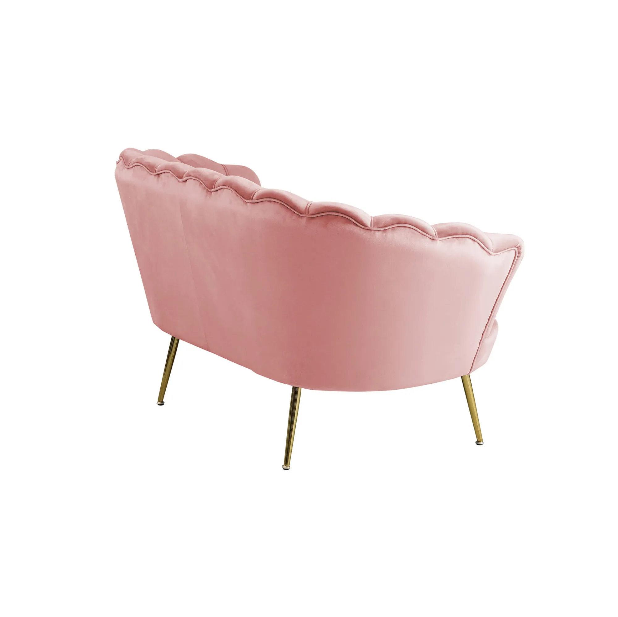 Banken^Huisenthuis Bank Chanelle Velvet 136 cm Roze