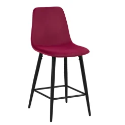 Barkrukken^Huisenthuis Barkruk Aylin – Set van 4 Bordeaux