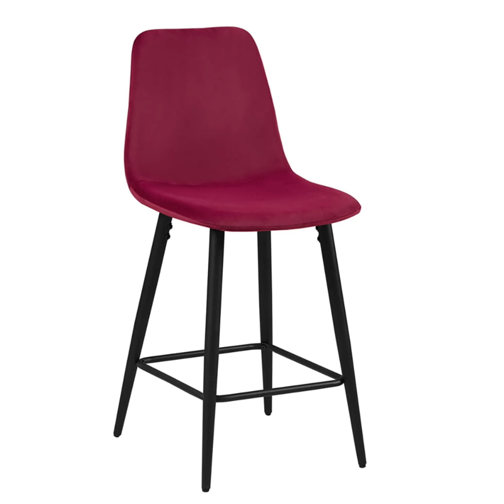Barkrukken^Huisenthuis Barkruk Aylin – Set van 4 Bordeaux