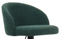 Barkrukken^Huisenthuis Barkruk Babet Bouclé – Set van 2 Groen