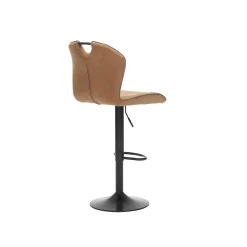 Barkrukken^Huisenthuis Barkruk Duuk Stof – Set van 2 Cognac