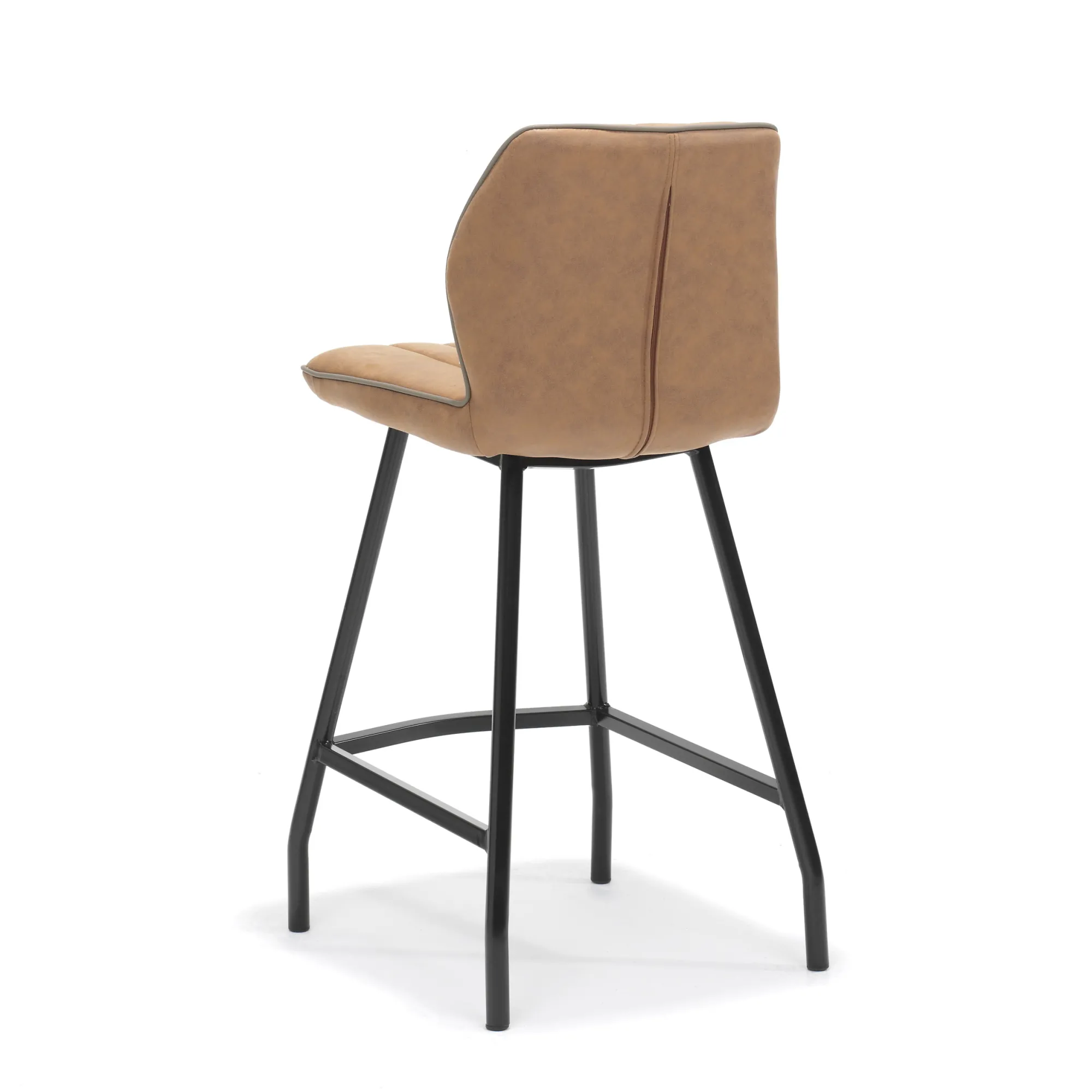 Barkrukken^Huisenthuis Barkruk Jade – Set van 2 Cognac