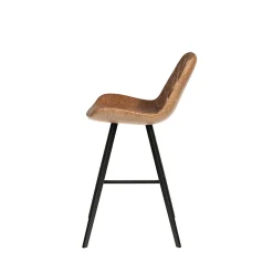 Barkrukken^Huisenthuis Barkruk Jonathan – Set van 2 Cognac