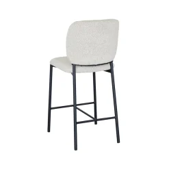 Barkrukken^Huisenthuis Barkruk Killian Beige – Set van 2