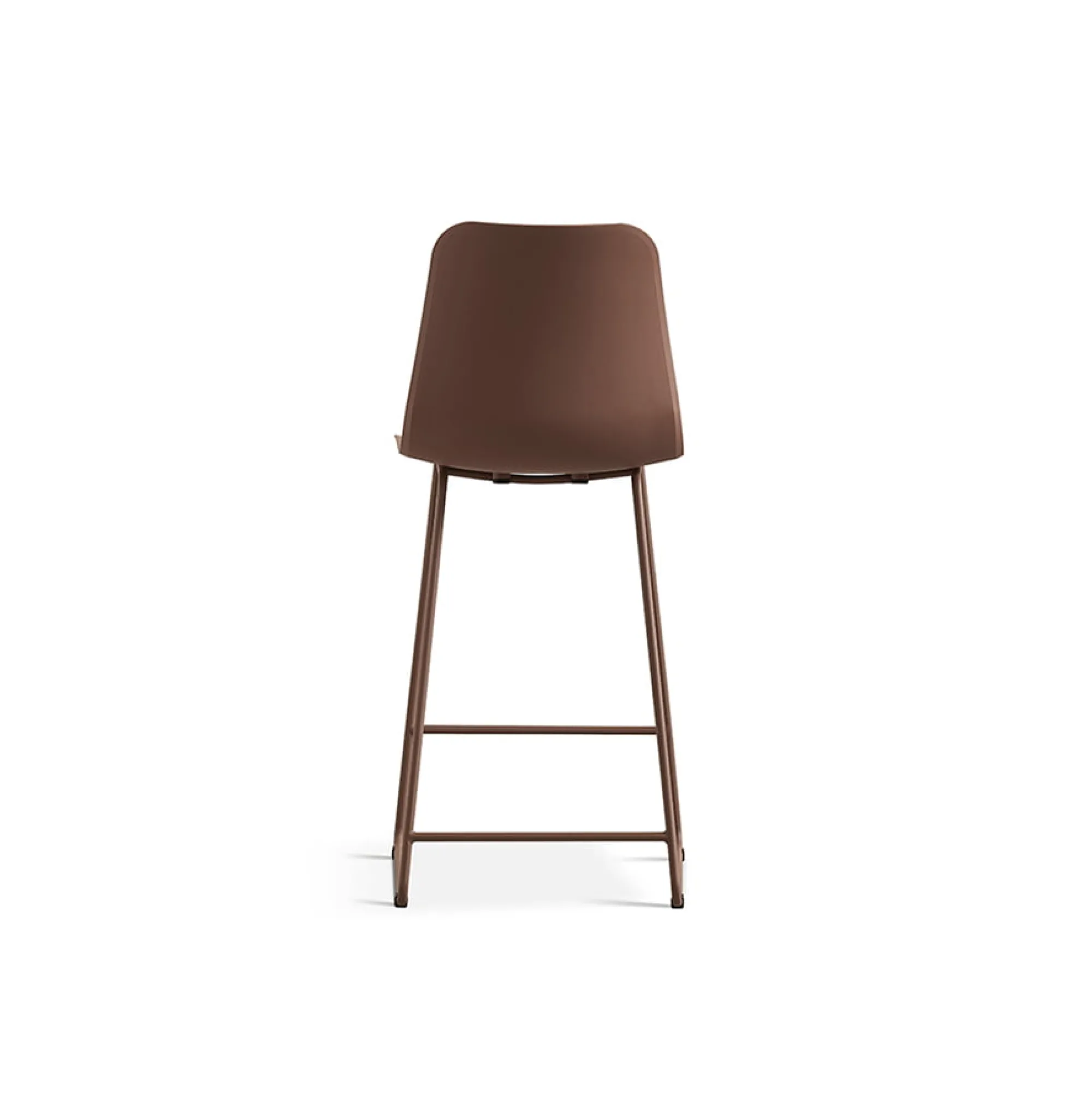 Barkrukken^Huisenthuis Barkruk Penny – Set van 2 Terracotta