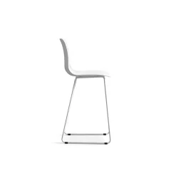 Eetkamerstoelen^Huisenthuis Barkruk Penny – Set van 2 Wit