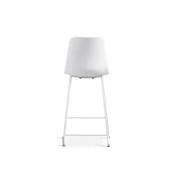 Eetkamerstoelen^Huisenthuis Barkruk Penny – Set van 2 Wit