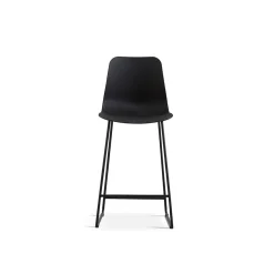 Eetkamerstoelen^Huisenthuis Barkruk Penny – Set van 2 Zwart