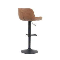 Barkrukken^Huisenthuis Barkruk Sepp – Set van 2 Cognac