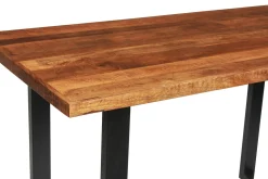 Eetkamertafels^Huisenthuis Bartafel Luka 160cm Mangolia Bruin