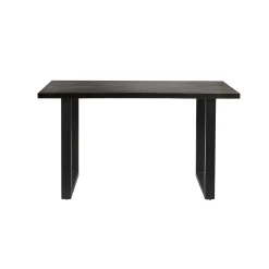 Eetkamertafels^Huisenthuis Bartafel Luka 160cm Zwart