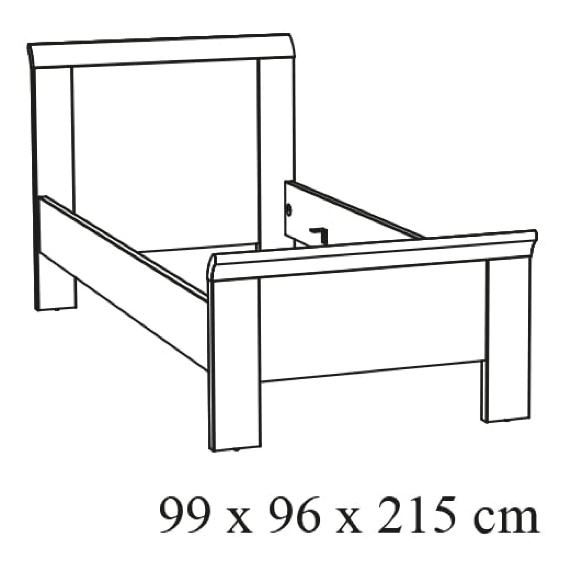 Kinderbedden^Huisenthuis Bed Benja