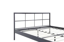 Kinderbedden|Bedden^Huisenthuis Bed Chuck Donkergrijs 160×200 cm
