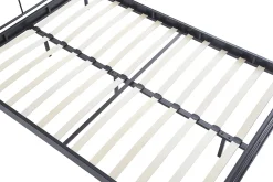 Kinderbedden|Bedden^Huisenthuis Bed Chuck Donkergrijs 140×200 cm